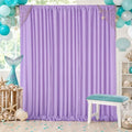 Lavender/Light Purple Backdrop Curtains 20ftx10ft Polyester Photo Drapes by SoarDream