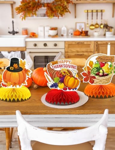 Thanksgiving Table Decorations, Fall Table Decorations for Autumn Harvest - Image 2