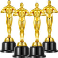 10'' Gold Award Trophy,4 Pack Gold Award Statues,Trophy for Award Ceremony,Celebration,Party Decorations,Party Props and Appreciation Gift by Jorpneost
