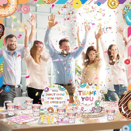 168 You Donut Know How Much We Appreciate Party Decor Serve 24 - Image 6