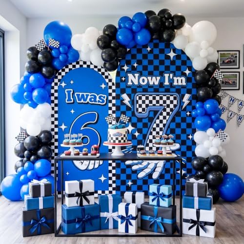 2 Set 6 7 Birthday Arch Backdrop Covers 6ft 7.2ft Arch Covers - Image 5