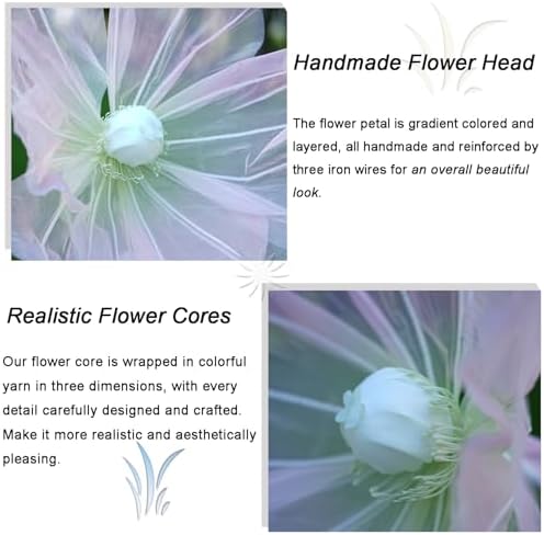 Giant Flowers for Decoration, 5.6 Ft Big Artificial Silk Flower - Image 6