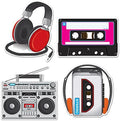 Beistle 4 Piece Paper I Love The 80’s Cassette Player Cut Outs Retro 1980’s Party Supplies Music Theme Wall Decorations, 12" - 14", Multicolored by Beistle