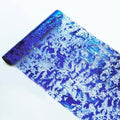Royal Blue Table Runner, Glitter Metallic Foil Mesh Roll 49 Feet by Snowkingdom