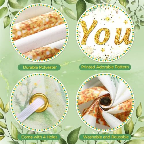 We Appreciate You Decorations Sage Green Appreciate You Banner Yard Sign with 18 Pcs Balloons Thank You for All You Do Banner Employee Staff Gifts Teacher Eucalyptus Leaves Appreciation Party Decor - Image 6