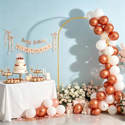 6.6FT Metal Wedding Arch Backdrop Stand for Party Balloon Arch Stand - Image 3