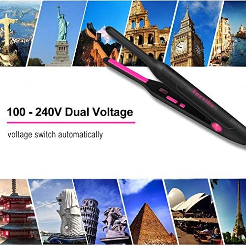 Terviiix Pencil Flat Iron, 3/10 Inch Mini Hair Straightener - Image 6