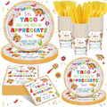 168 Let's Taco Bout Appreciate Party Decoration Serve 24 by Sunnychicc