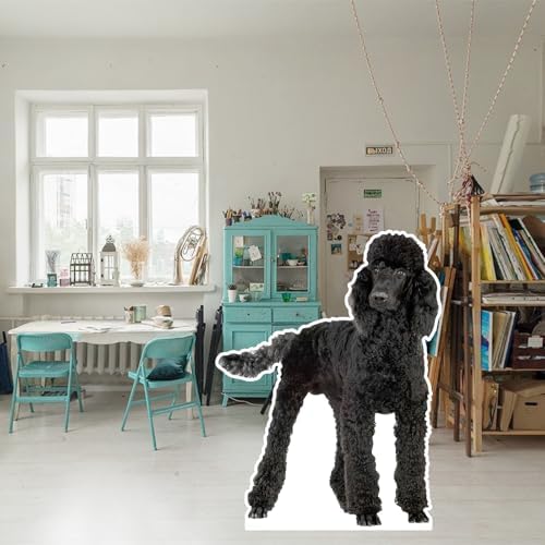 Poodle 3FT Life Size Cardboard Cutout, 1 PC - Image 5