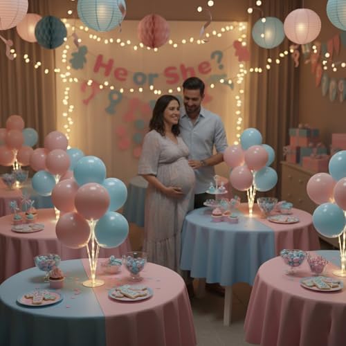 Lightsfever 6 Sets LED Balloon Table Centerpieces for Party Decorations - Image 5