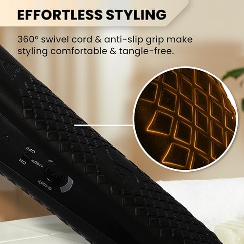 Herstyler Superstyler Onyx Ceramic Flat Iron - Travel Friendly - 1.25 inch - Image 4