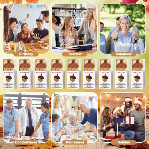 72 Sets Fall Acorn Gifts Thanksgiving Party Favors - Image 7