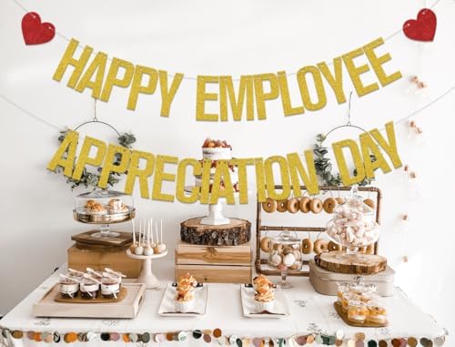 Happy Employee Appreciation Day Banner - Employee Appreciation Decorations - Thank You Employee Decorations - Image 3