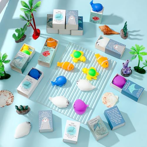 20 Sets Positive Gifts Animal Birthday Party Favors with Support Boxes - Image 4