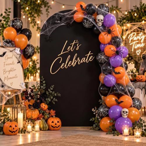 7.2FT Wedding Arch Cover – Stretchy Spandex Fabric Backdrop for Arch Stand - Image 4