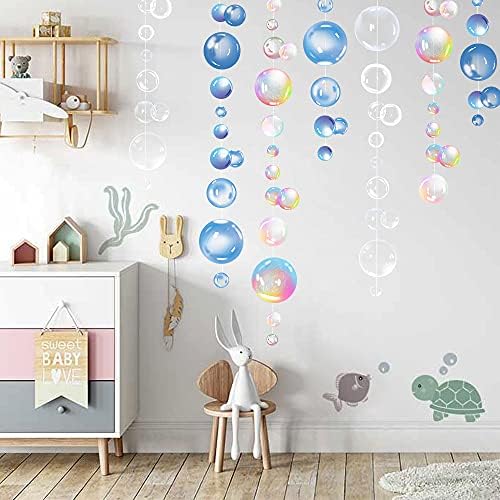 Transparent Bubble Garlands Party Streamers Mermaid Party Decoration,Mix - Image 4