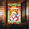 BlissYard Christmas Window Banner 31.5x47 Inch Polyester by BlissYard