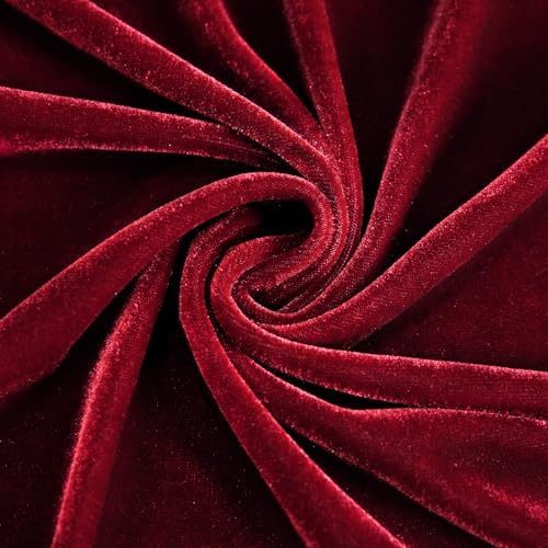GLORY SEASON Velvet Tablecloth Luxurious Solid Rectangle Table Cloth,Oblong Retro Farmhouse Ruffle Tablecloths Washable Table Cover for Party Wedding Baby Shower Kitchen Dinning Tabletop Decoration - Image 6