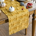 Artoid Mode Ginger Soft Faux Fur Pumpkins Fall Table Runner 13x72 Inch by ArtoidMode