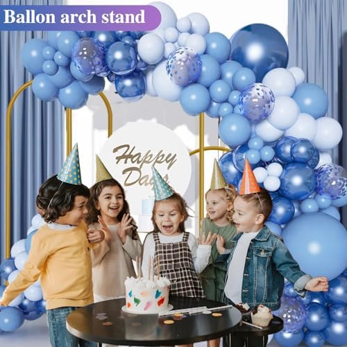 Hemmotop Metal Arch Backdrop Stand, Gold, Set of 3, 6FT, 5FT, 4FT - Image 3