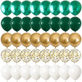 Metallic Green Gold Balloons, 60 Packs 12 Inch Latex Balloons by Togvu