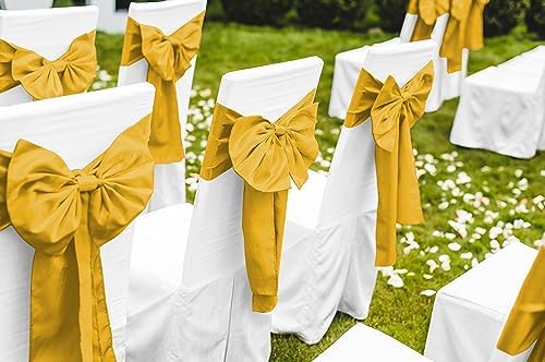 12 Pack Gold Satin Table Runner 12 x 108 Inch Long Premium Table Runners, for Wedding Party Events Decoration, Birthday Parties, Banquets Decorations, Graduations, Engagements - Image 5