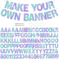 BEISHIDA Double-Sided 116 PCS A-Z DIY Letter Custom Banner Party Decor by Beishida