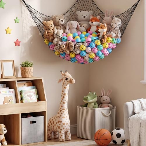 10x5 Ft Fish Net Decorations Party, 3 Pcs Black Fishing Net Halloween Decor - Image 6