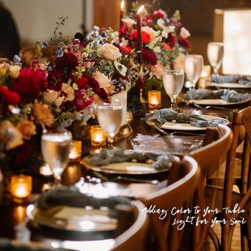 72 Pack Votive Candle Holders, Tea Light Candle Holders for Centerpieces - Image 2