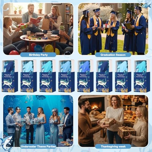 24 Sets Shark Appreciation Gifts Positive Remind Party Favors - Image 6