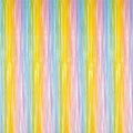 i-CHONY 2 Pcs 3.2ft x 8.2ft Rainbow Metallic Tinsel Foil Fringe Curtain Party Streamers Photo Booth Backdrop Prop for Wedding Holiday Baby Shower Bachelorette Party Decor by i-CHONY