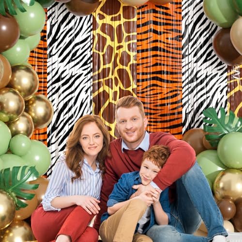 Jungle Safari Balloon Arch Garland Kit Birthday Party Decorations - Image 6