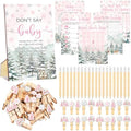 Patelai 321 Pcs Baby Shower Games Supplies, Pink by Patelai