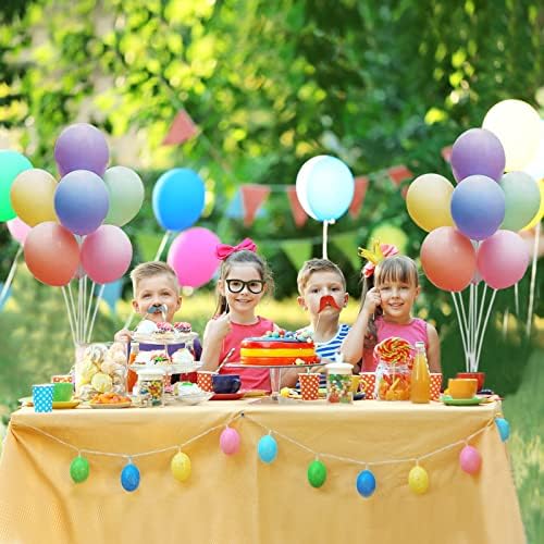 10 Sets of Balloon Stands for Table Balloon Stand Allowing Balloons To Float Without Helium Tank Balloon Holder Decorations for Birthday Party Wedding Festival Christmas - Image 6