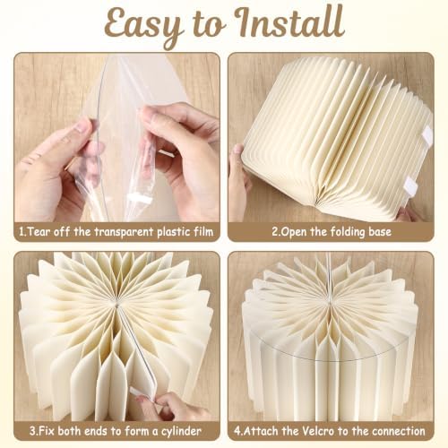 12Pcs Buffet Risers, Food Risers for Table, Foldable Cake Display Stands, Tall Cardboard Cupcakes Stand for Show Catering Desserts Jewelry Wedding Birthday Party Decoration (White) - Image 6