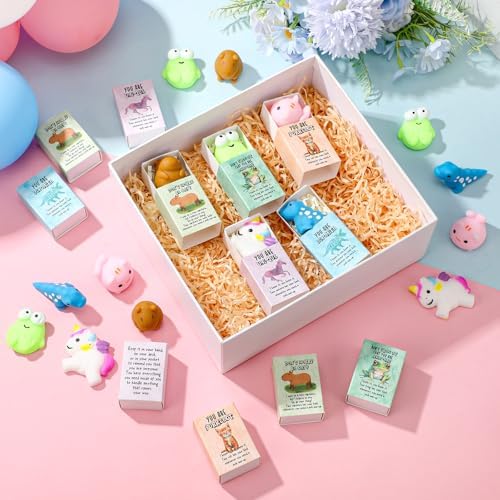 25 Sets Positive Gifts Animal Birthday Party Favors with Support Boxes - Image 5