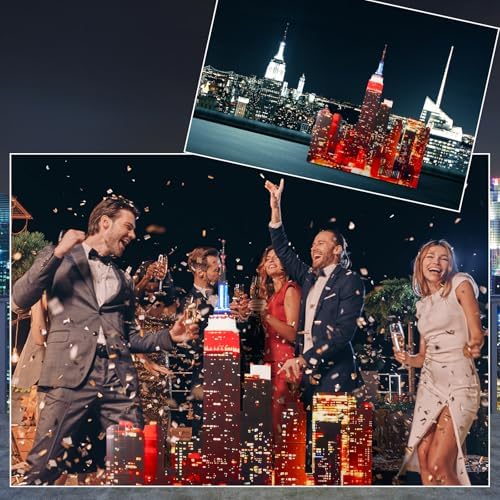 Colingmill 5 ft Skyline Scene Buildings Cutout New York Party Decoration - Image 4