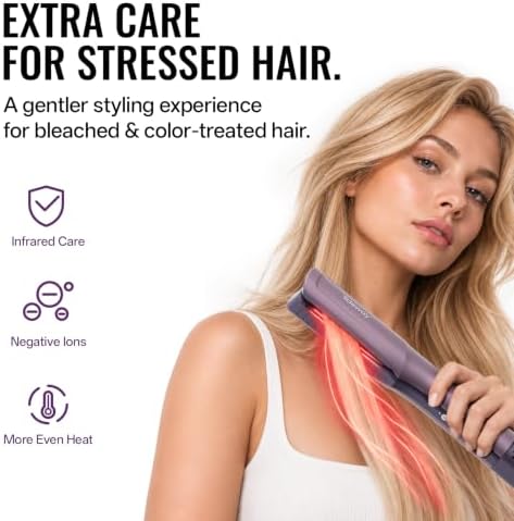 Tideway Hair Straightener, Hair Dryer & Wet-to-Dry Flat Iron,Ceramic Plates - Image 5