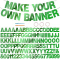 BEISHIDA Double-sided Green 116PCS A-Z DIY Letter Custom Banner Party Decor by Beishida