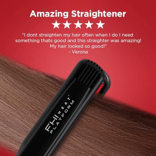 FHI Heat Platform Pro Styling Tourmaline Hair Straightener 1 & 1/4" - Image 2