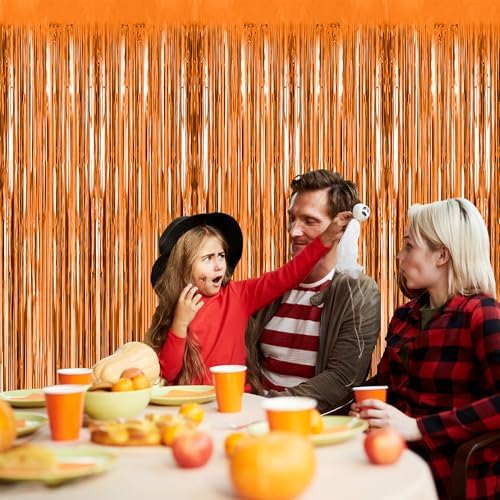 OHOME Thanksgiving Decorations -Thanksgiving Backdrop Streamers | Friendsgiving Decor for Indoor Outdoor Outside - Fall Porch Banner Essentials for Door Wall Party Favors Photo Booth Props,2 Pack - Image 2