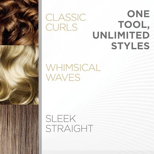 CHI Original Flat Iron Hair Straightener, 1.25", Prosecco Please - Image 5