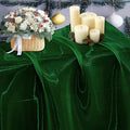 30 Yard Organza Fabric 44" Wide for Wedding Event Décor - Hunter Green by MDS