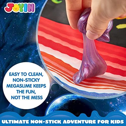 JOYIN Slime Party Favors, 36 Pack Galaxy Slime Ball- Stretchy, Non-Sticky, Mess-Free, Stress Relief, and Safe - Toys for Girls and Boys - Easter, Classroom Reward, Party Supplies, Halloween - Image 4