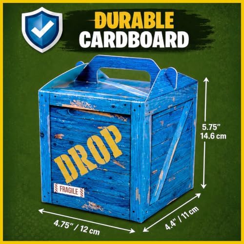 Game Party Military Supply Loot Drop Box Party Favors. Decoration and Gift Bags, Gaming-Themed Birthday Activities and Party Supplies - Image 6