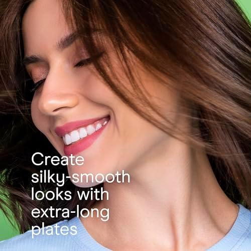 Conair Hair Straightener, Double Ceramic, 1" Extra-Long Plates - Image 6