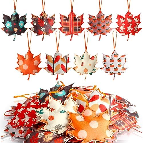 Tudomro 27 Pcs Felt Fall Tree Ornament Decoration, Cute Style by Tudomro