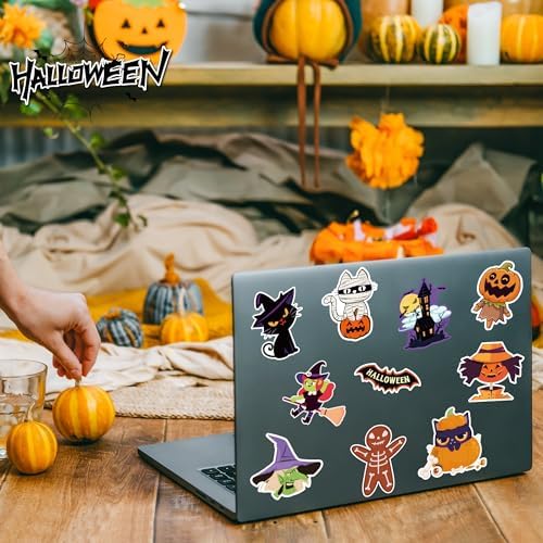 OHOME Halloween Stickers | 100 PCS Halloween Party Favors - Halloween Games Toys Gifts Party Supplies - Crafts Accessories Treats Bulk for Classroom - Image 4