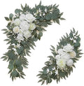 Olalaka Artificial White Wedding Arch Flowers Set of 2 by Love%C2%A0Every%C2%A0Bit%C2%A0of%C2%A0Life