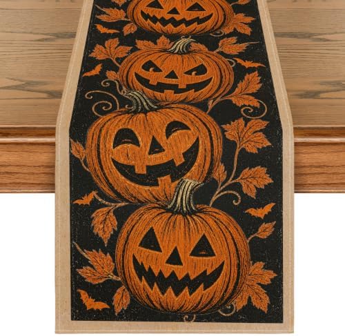Artoid Mode 210 GSM Halloween Table Runner Home Party Decor 13x36 Inch by ArtoidMode